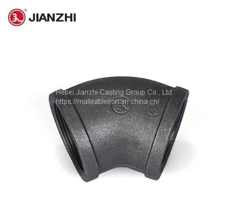 45 Degree Black Iron Elbow Fitting Fig. 120 Hot Sale