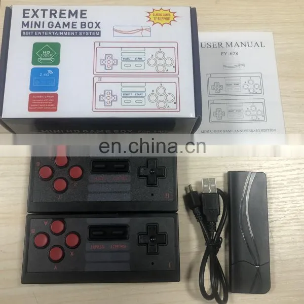 USB Wireless Handheld TV Video Classic Game 8 Bit Mini Video Console Support AV/HD EXTREME MINI GAME BOX RS-54 photo-5