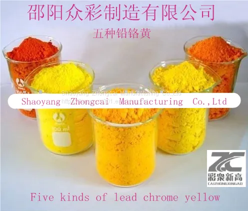 Medium Chrome Yellow/Lemon Chrome Yellow/Light Chrome Yellow/Deep Chrome Yellow/Orange Chrome Yellow