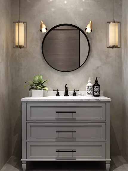 BATHROOM SANITARY CABINETS SET