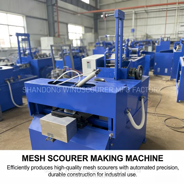 Automatic Kitchen Cleaning Ball 0.22MM Mesh Scourer Making Machine photo-3