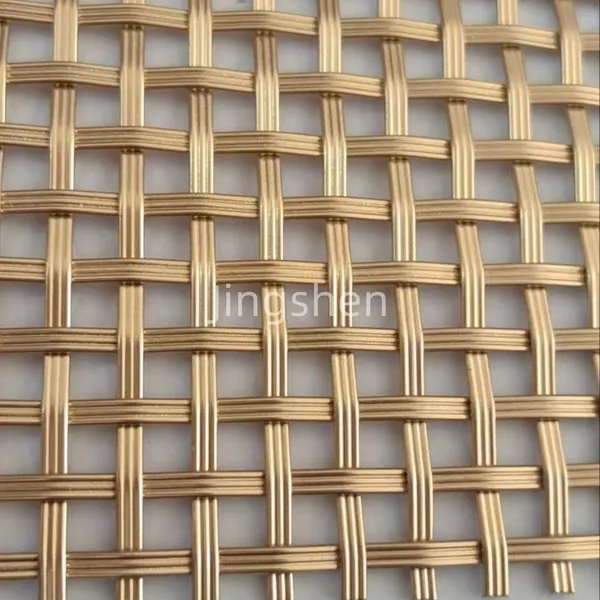 Factory Direct Sales of Stainless Steel Woven Metal Decorative Mesh for Interior Partitions photo-2