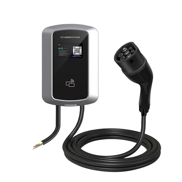 7kW Wall-Mounted AC EV Charger/ charging pile | Customizable: CE Type2