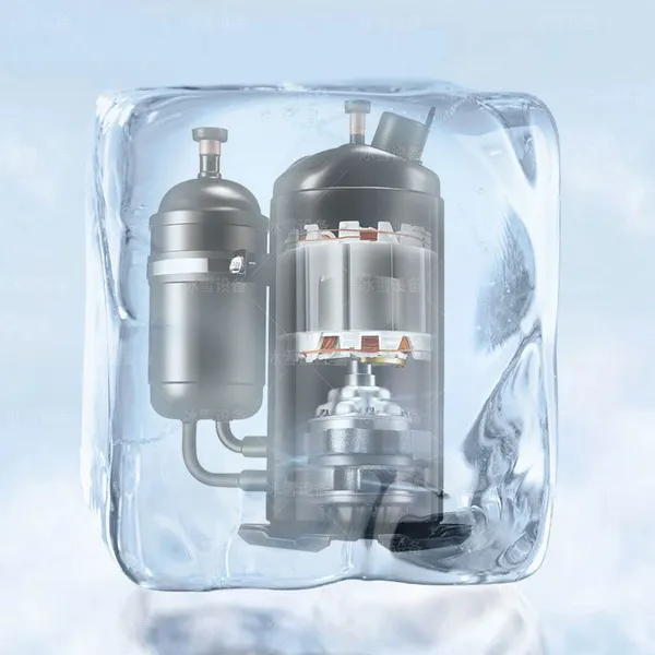 200kg/Day Snowflake Ice Machine, Commercial Use, Food-Grade Automatic Ice Maker for Seafood, Catering, Supermarket, Medical & Food Processing photo-4