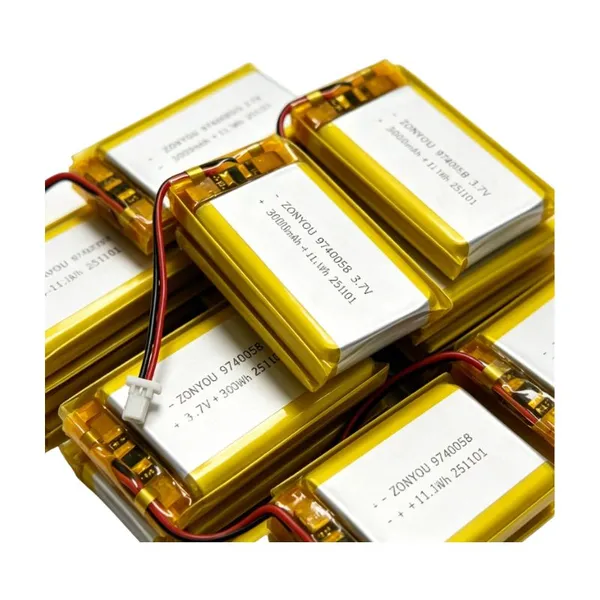 Rechargeable 974058 Pouch Cell 3000mAh 3.7V Lithium Polymer Battery for Hand Warmer Power Bank photo-5