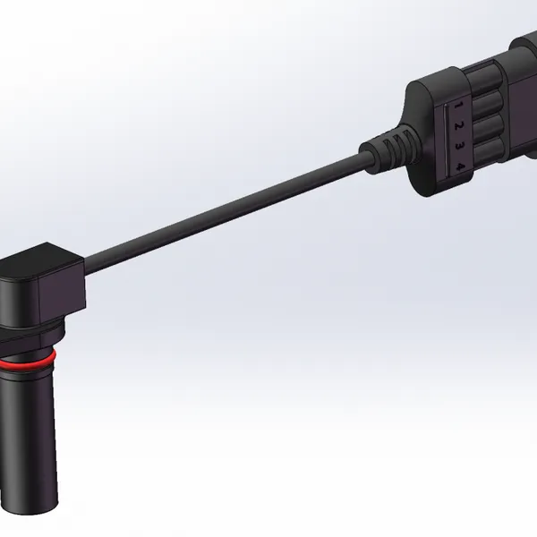 Manufacturer of L35 L45mm AC Motor Encoder, Speed Direction Sensor for Forklift Parts & New Energy Vehicles photo-2