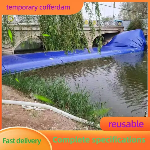 Foldable Wear-Resistant Soft Water Dam Temporary Water Blocking Facility For River Regulation Project photo-5