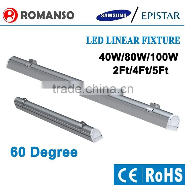 High Lumens 40W 2835 SMD Shop Factory IP65 Led Highbay Light Tube photo-6