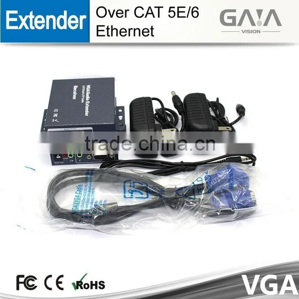 300m VGA Extender With Audio Over Cat 5e/6 Ethernet photo-3