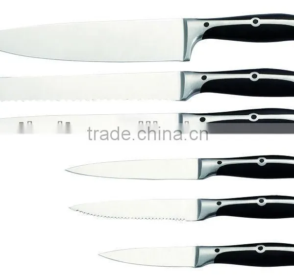 ABS+430 S/S HANDLE 13PCS KITCHEN KNIFE SET photo-2