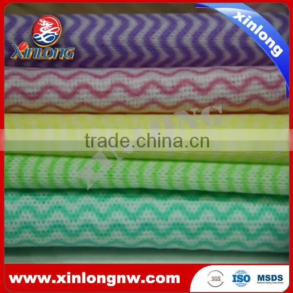 Polyester Fiber Mix Woodpulp Nonwoven Fabric for Cleaning photo-3