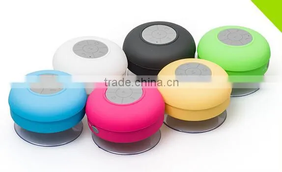 2015 Portable Waterproof Bluetooth Speaker Shower Speaker Car Handsfree Receive Call & Music Suction Phone photo-3