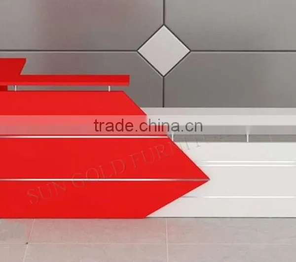 Beauty Salon Furniture Reception Desk Reception Counter Design for Hotel (SZ-RTB009-1) photo-6