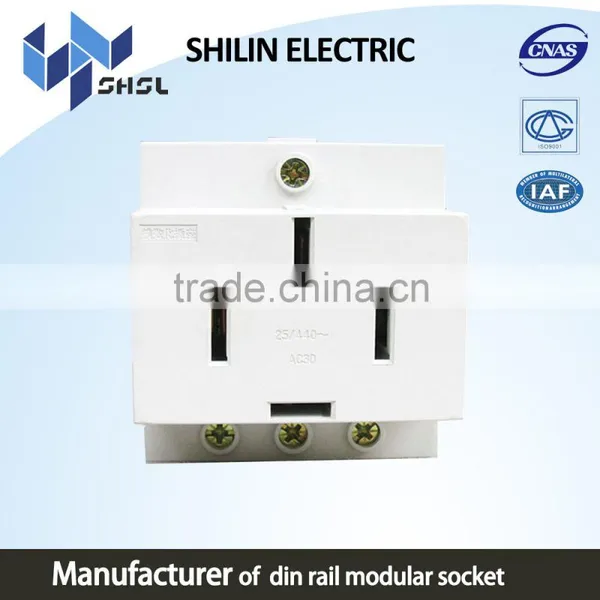SBTA1 AC30 Din Rail Power Socket Four Pole and 16 Amp photo-2