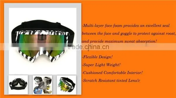 BJ-MG-001A Zebra Prescription Safety Tinted Glasses photo-5