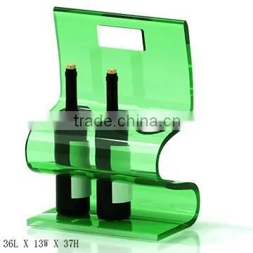 Wall-mounted Acrylic Wine Rack photo-4