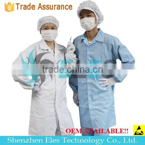 Cleanroom Use Antistatic Polyester Overcoat With High Quality photo-6