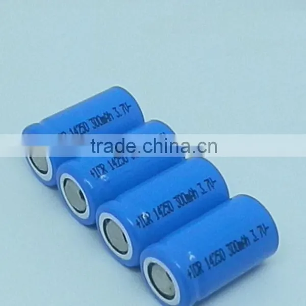 14250 300mAh Li-ion Battery 3.7v photo-2
