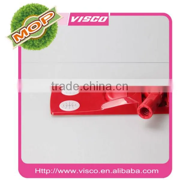Quickly Dry Micro Fiber and ABS Flat 45 cm Lobby Mop With ss Telescopic Pole photo-5