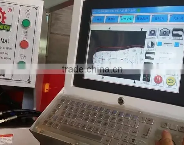 QF-729DA(MA) Most Intelligent Computerized and Auto-cementing Side and Heel Lasting Machine Shoe Machine photo-3