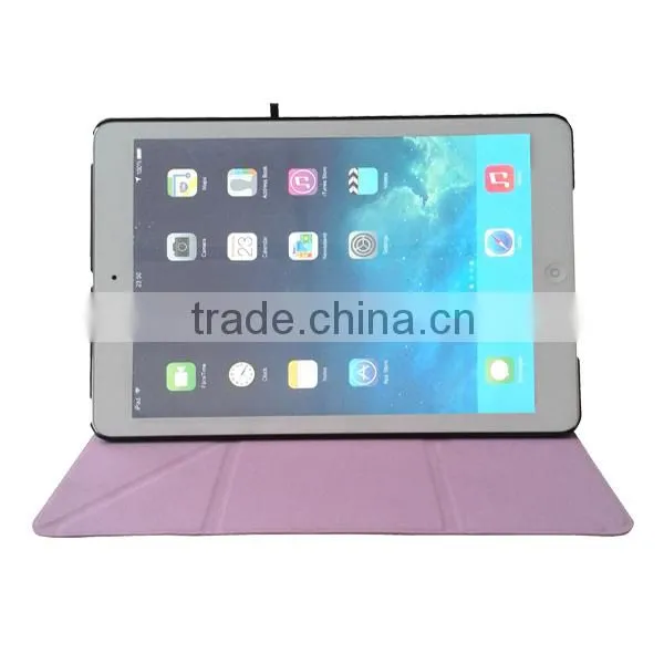 Popular Tablet Case Adjustable Stand Draw Lines Pattern pu Leather 7.9 Inch Case for Ipad Air photo-3
