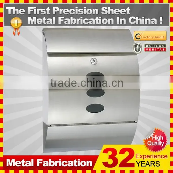 Wall Mount Stainless Steel Outdoor Mailbox photo-3