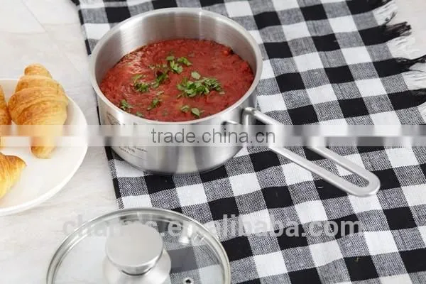 Elegant SS Pot With Steel Handle photo-4