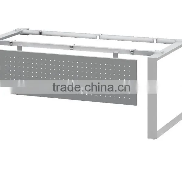 Sale Well Office Manager Desk Steel Legs /high Manager Office Table Steel Legs