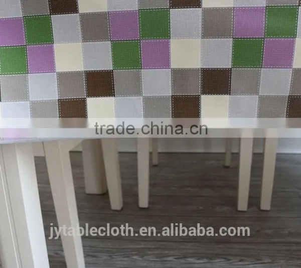 PVC Compound Non-woven Fabric Tablecloth photo-4
