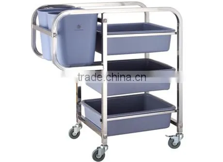 3 Tier Black Utility Cart