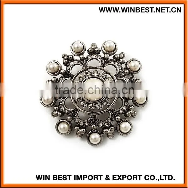 2015 New Design Fancy Brooch, Cheap Bulk Brooch,rhinestone Wedding Brooch photo-6