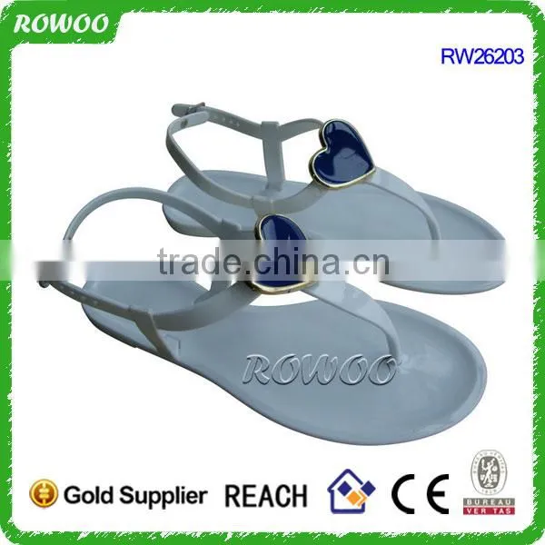 Wholesale Cheap Ladies2016 Plastic Slipper Fashion Pvc Sandals photo-4