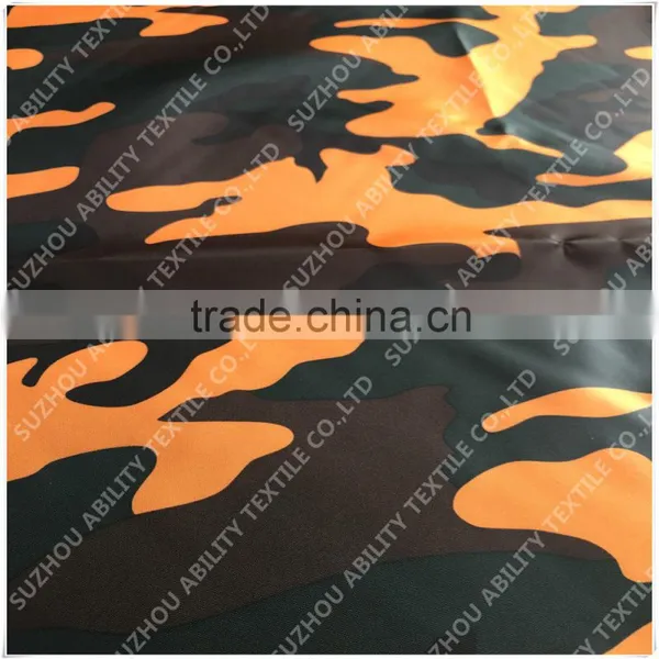 Custom Fabric Printing Camouflage/Digital Red Camouflage Fabric photo-2