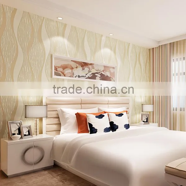 Home Bedroom Decorating 3d Effect Wallpaper photo-3