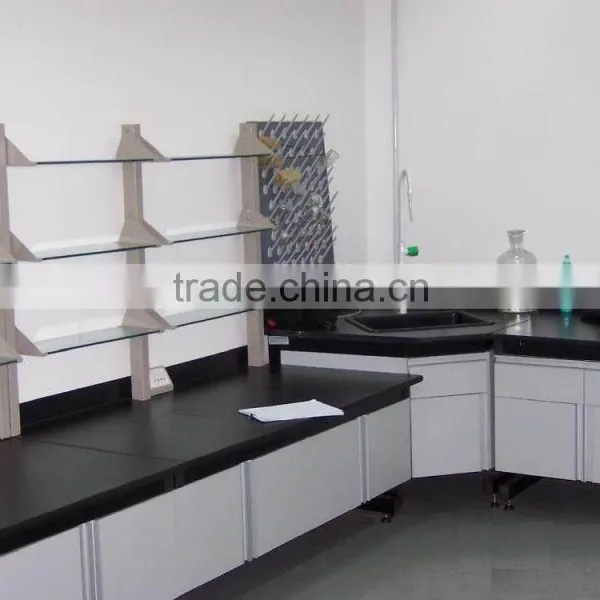 Chemical Laboratory Equipment Corner Table/bench Against Wall photo-6