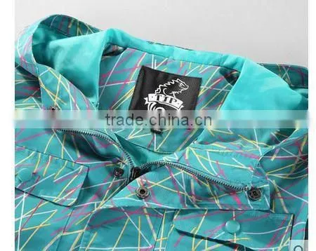 2015 New Male Pattern Line Fashion Short Jacket photo-3