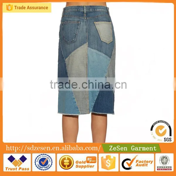 Wholesale Cotton Women Colored Camouflage Crotch Skirts photo-3