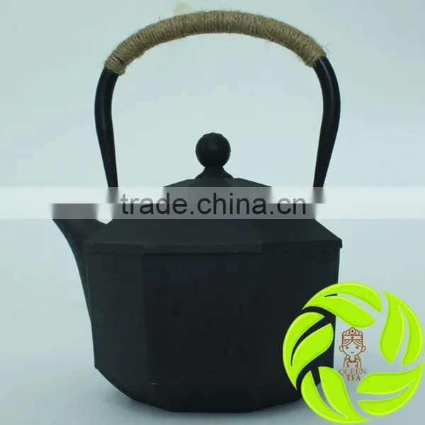 Premium Chinese Teahouse Tea Ware Eight Square Cast Iron Teapot Japanese Iron Teapot Handmade Teaset