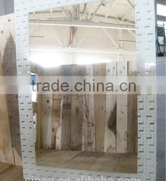 Shaped Mirror in Round, Oval, Wave or Other Shapes, With Different Edge Treatment photo-2