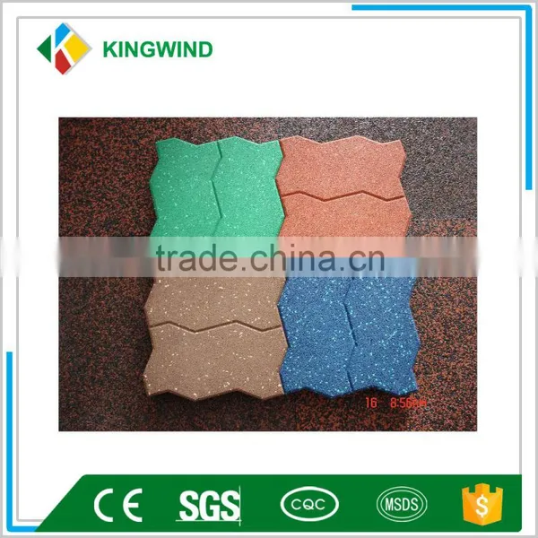 Gym Rubber Flooring/15mm-50mm Rubber Flooring Tile/rubber Floor Mat photo-5