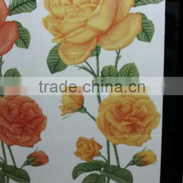 Iraq Decorative Picture With Flower 300mmX450mmx8pcs photo-2