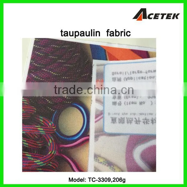 206g 100% Polyester Tarpaulin Fabric for Sublimation photo-2