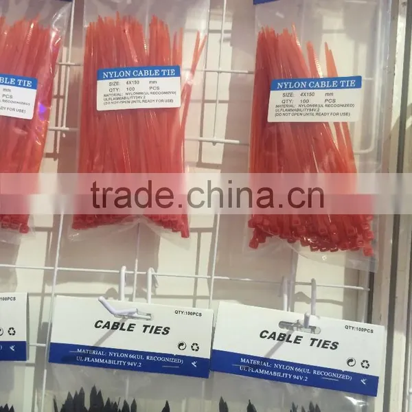 Hot Sales Nylon Cable Ties /zip Ties 4*100 for UL SGS photo-3