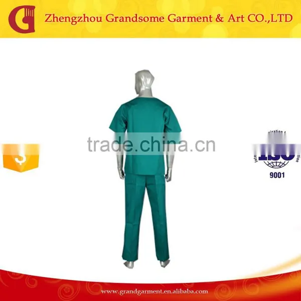 Unisex Round-neck Medical Nurse Scrub Suits photo-3
