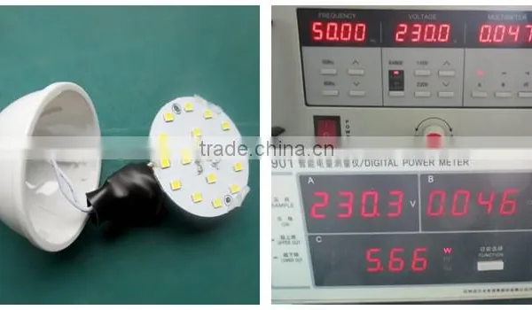 PC + Aluminum Boby 380lm 5W SMD 12V LED MR16 photo-5
