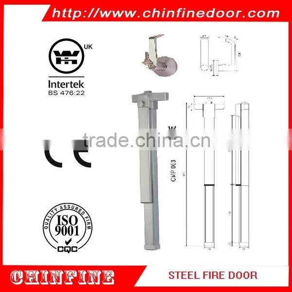 Push Bar Push Bar Panic Exit Device With UL Certificate