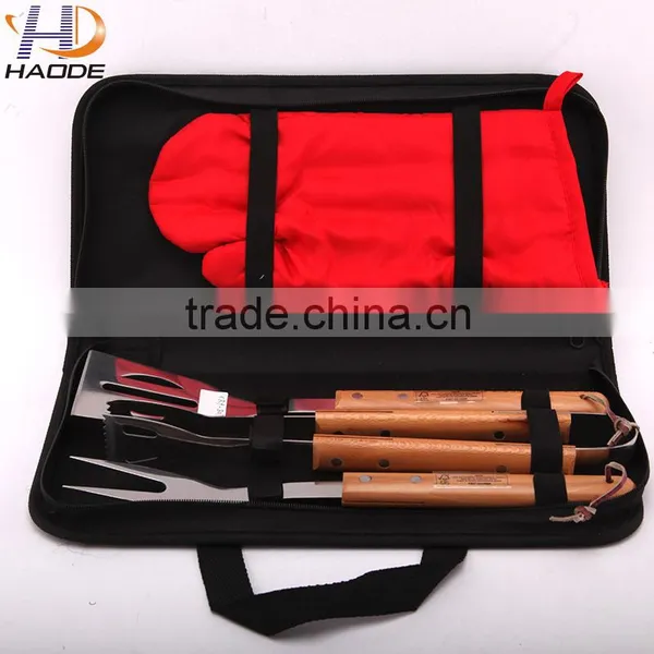 High Quality 3 Piece Bbq Tools Stainless Steel Bbq Tool Set photo-2