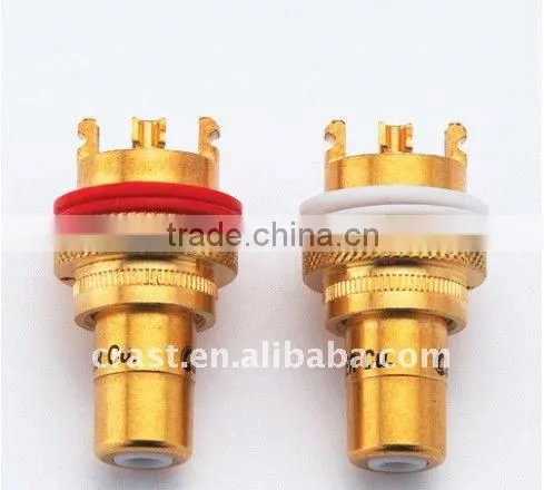 AudiocrastHigh Performance RCA Terminal Sockets connectors and terminals