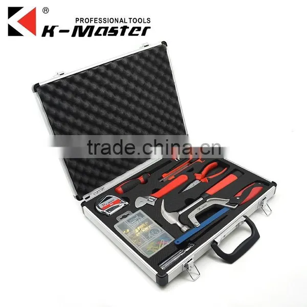 K-Mastet Factory Direct Sales 19 Pcs High Quality Household Tool Set Aluminum Alloy Tool Box photo-4