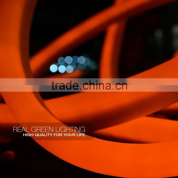 LED Neon Rope Light Flexible Orange Color Orange LED Neon Flex Rope Light photo-4
